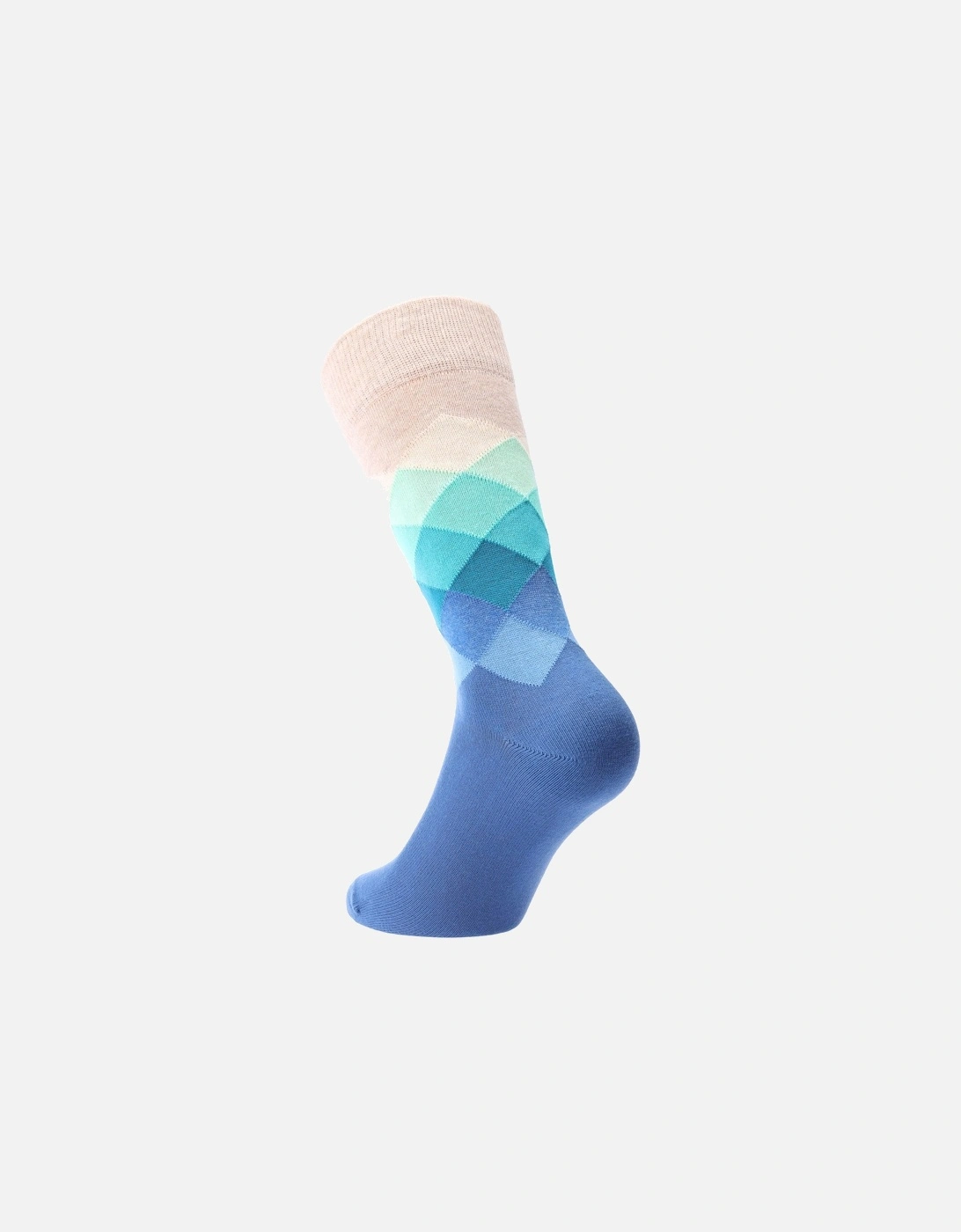 Faded Diamond Socks