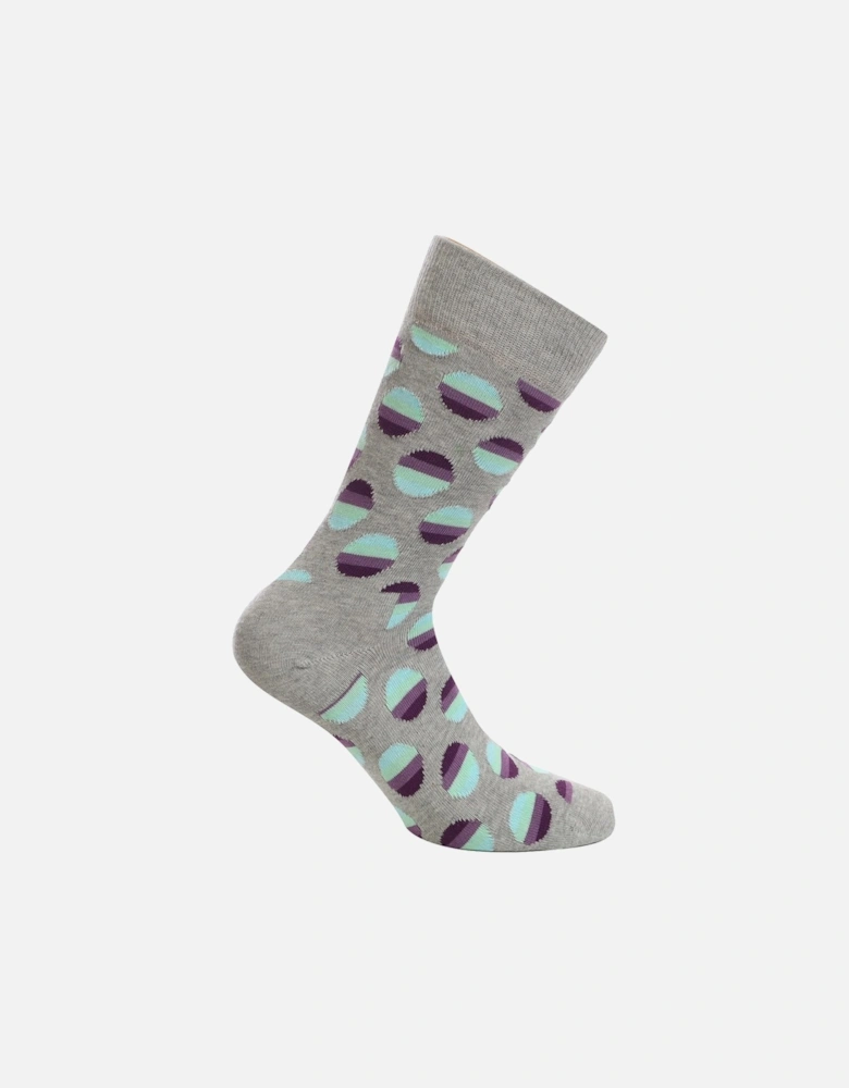Sunrise Dot Socks
