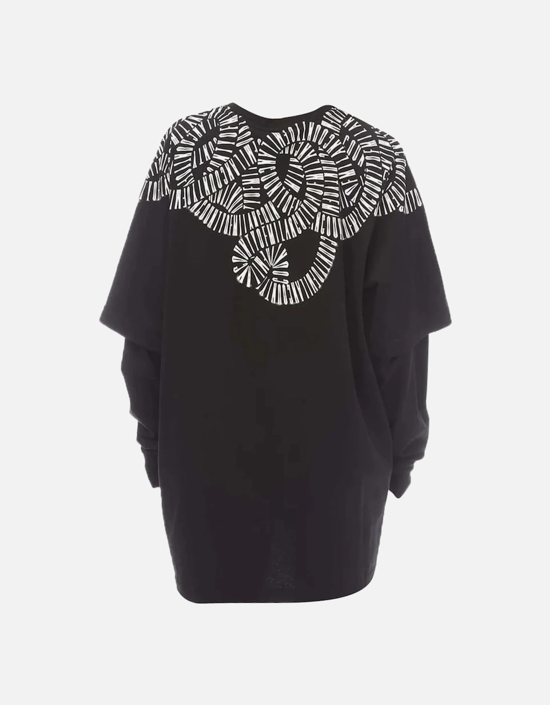 Snake Wings Double Sleeve T-Shirt