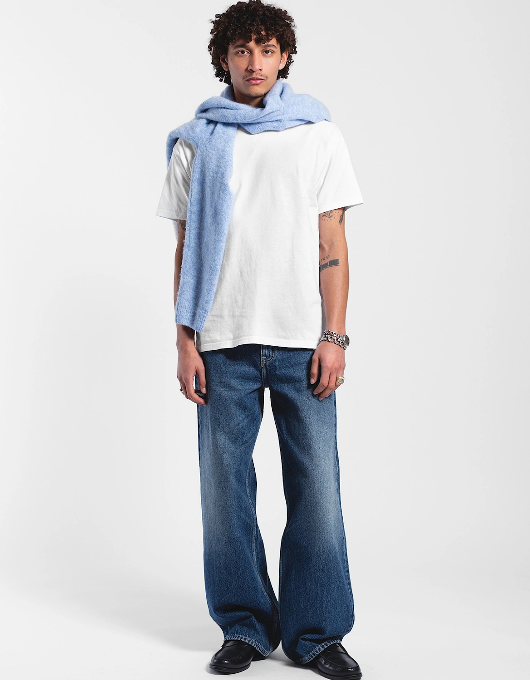 Cormac Relaxed Denim - Stream Dark Wash