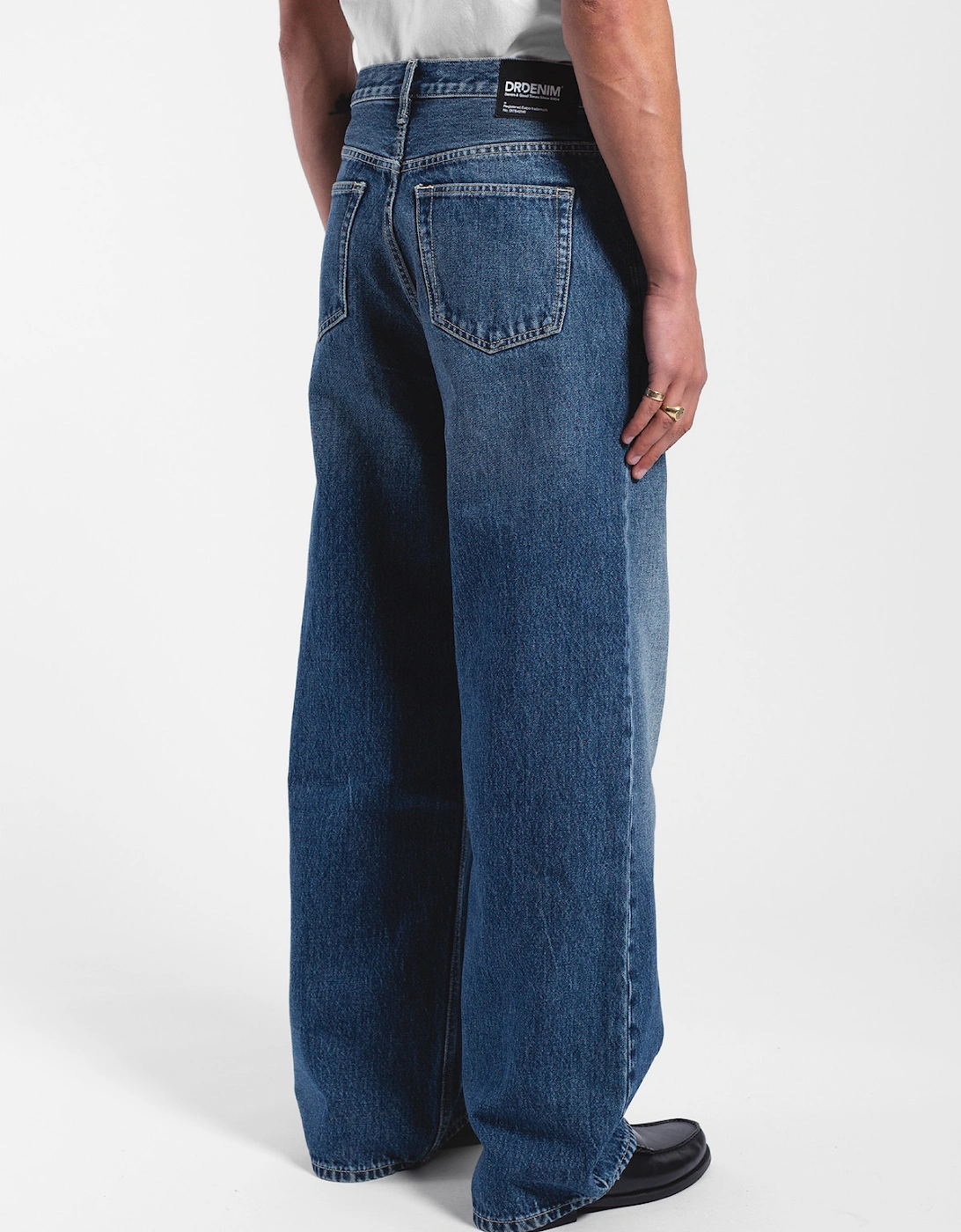Cormac Relaxed Denim - Stream Dark Wash