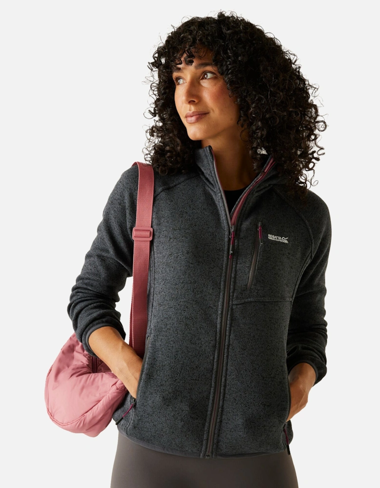 Womens/Ladies Newhill II Marl Full Zip Hoodie