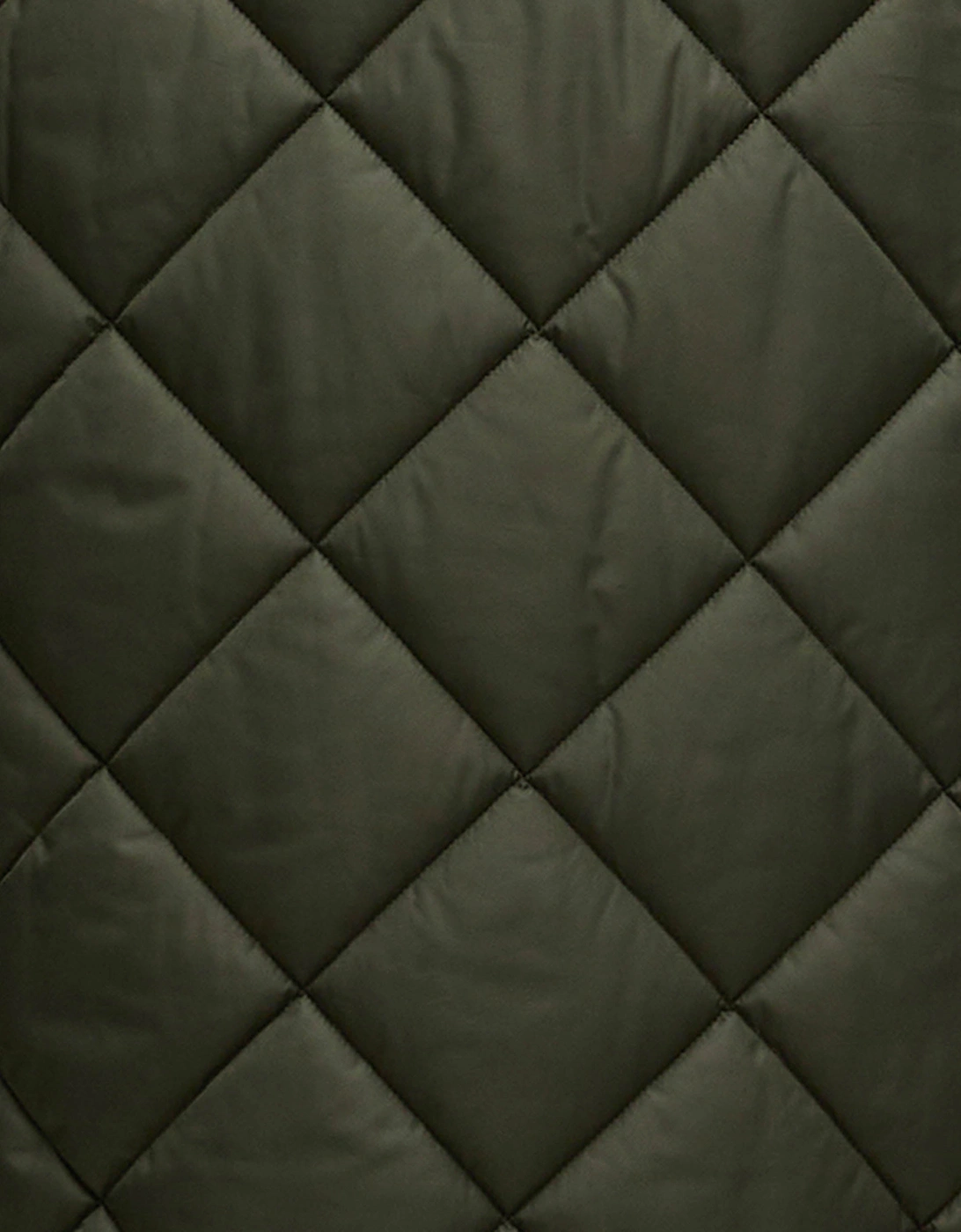 Braidley Womens Quilted Jacket - Olive/Ancient Tartan