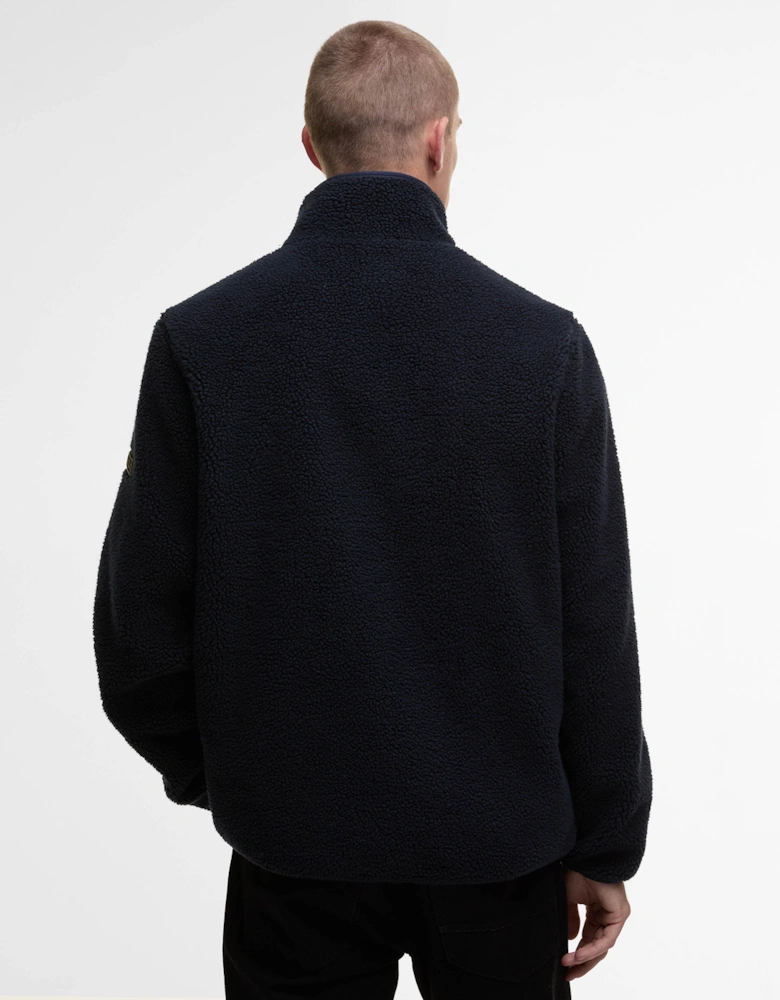 Mossdale Mens Fleece Jacket - Navy