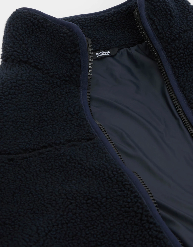 Mossdale Mens Fleece Jacket - Navy