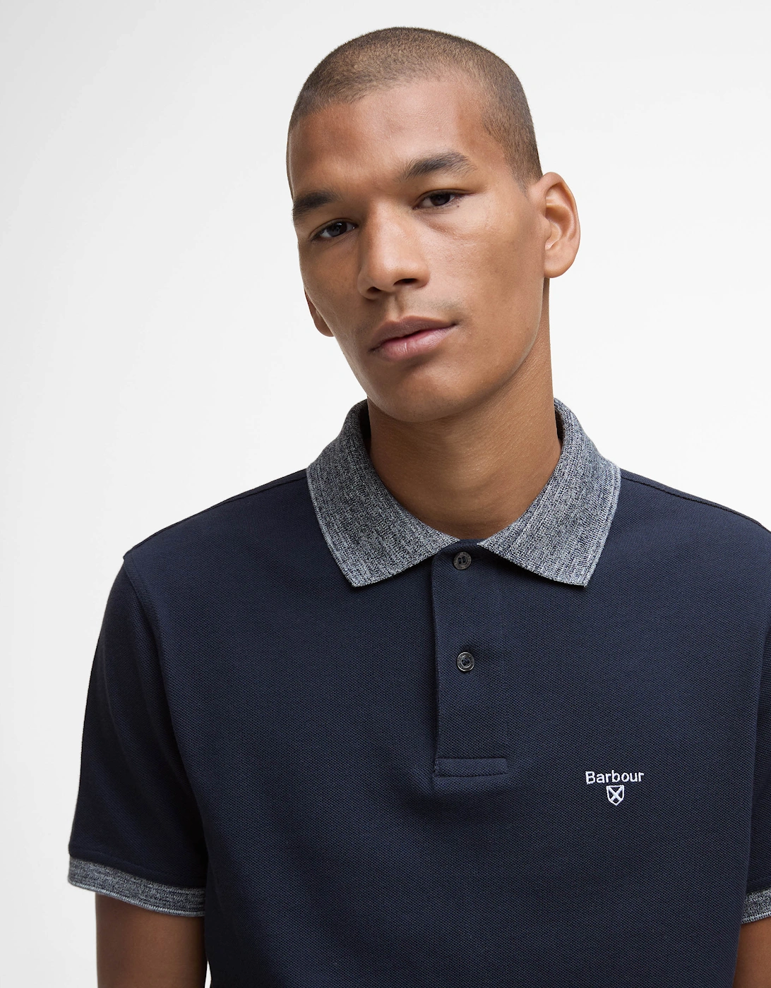 Marlton Mens Tailored Fit Polo Shirt - Navy