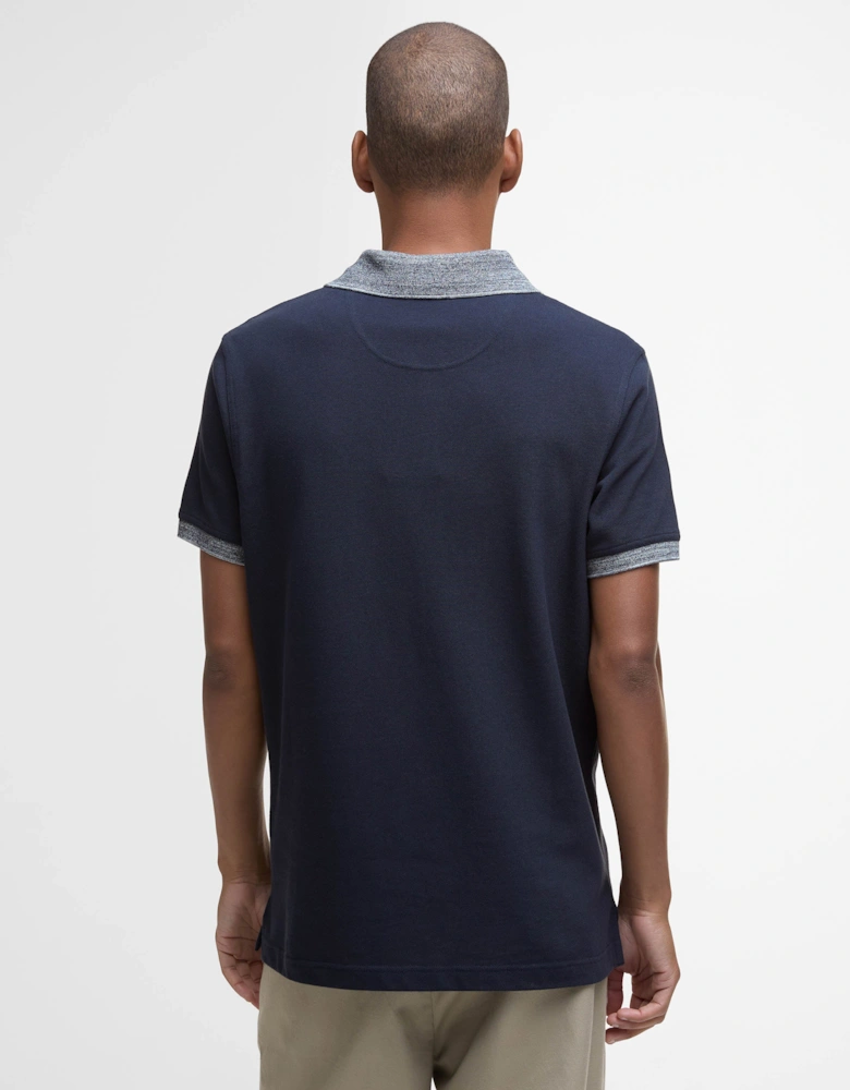 Marlton Mens Tailored Fit Polo Shirt - Navy