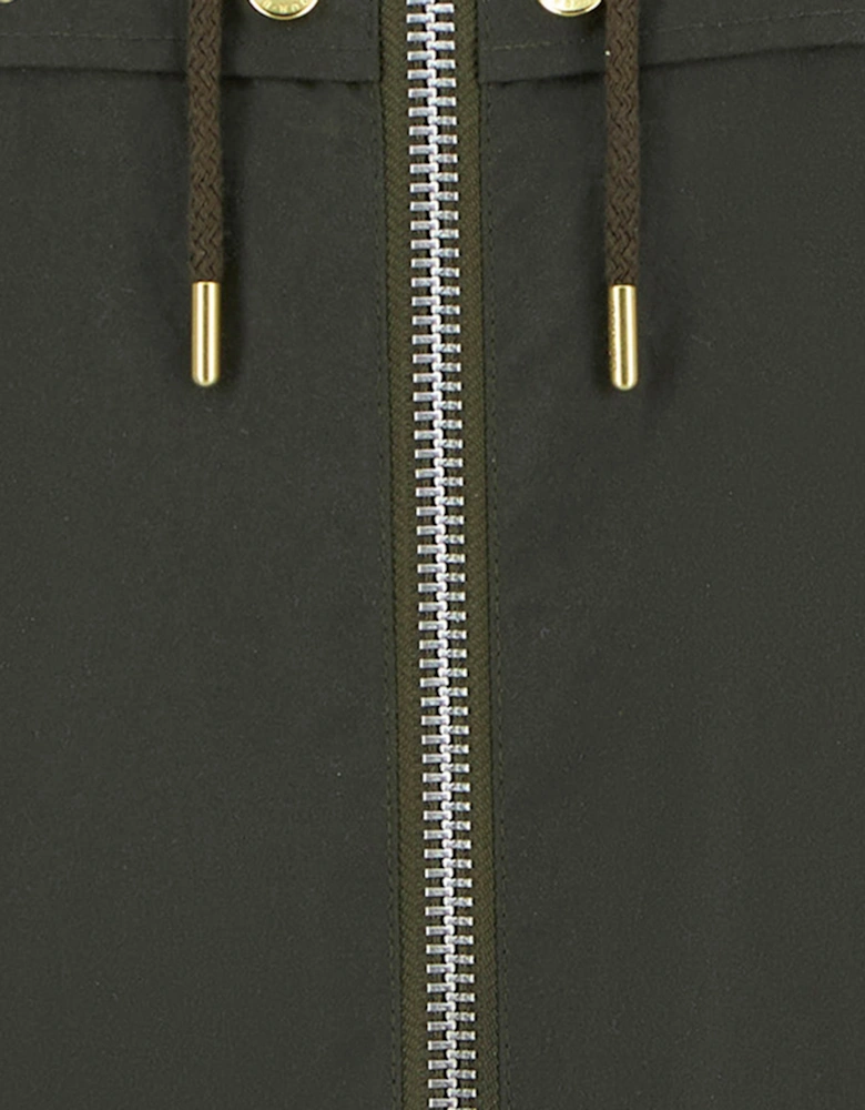 Aberford Womens Wax Jacket - Archive Olive/Ancient Tartan