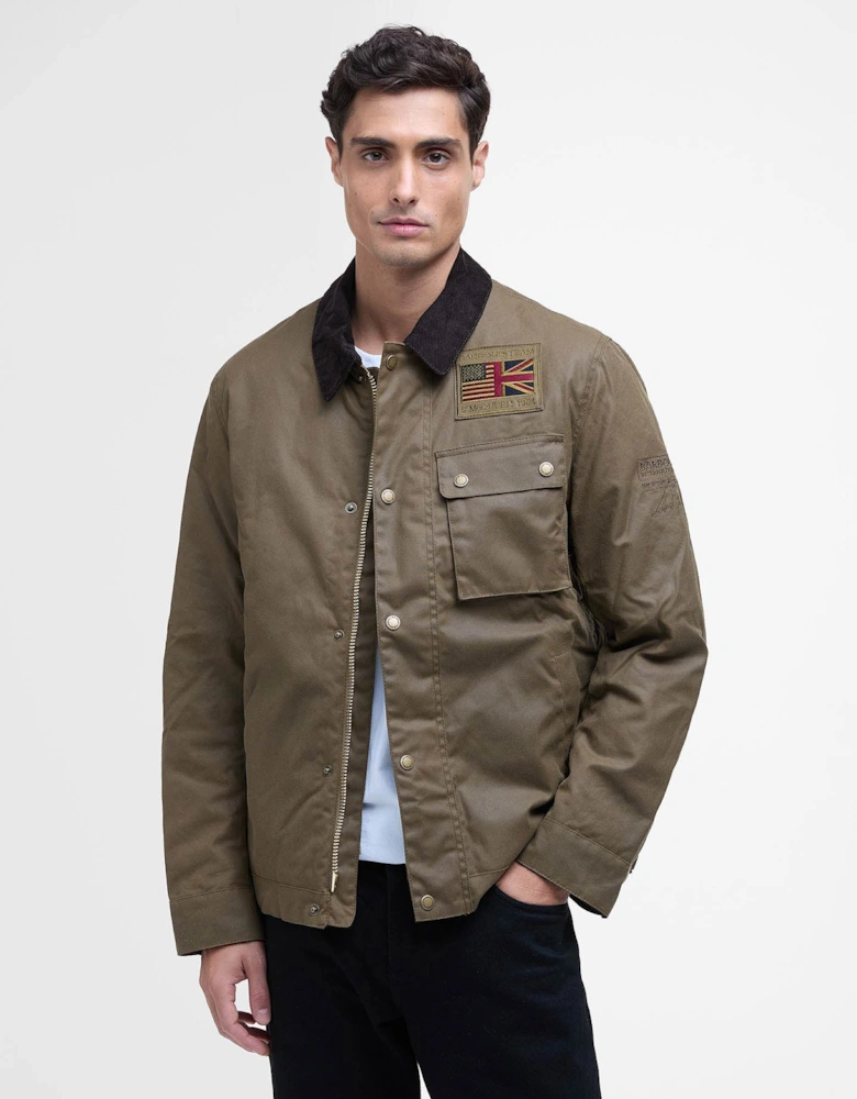 Workers Wax Mens Jacket - Sand