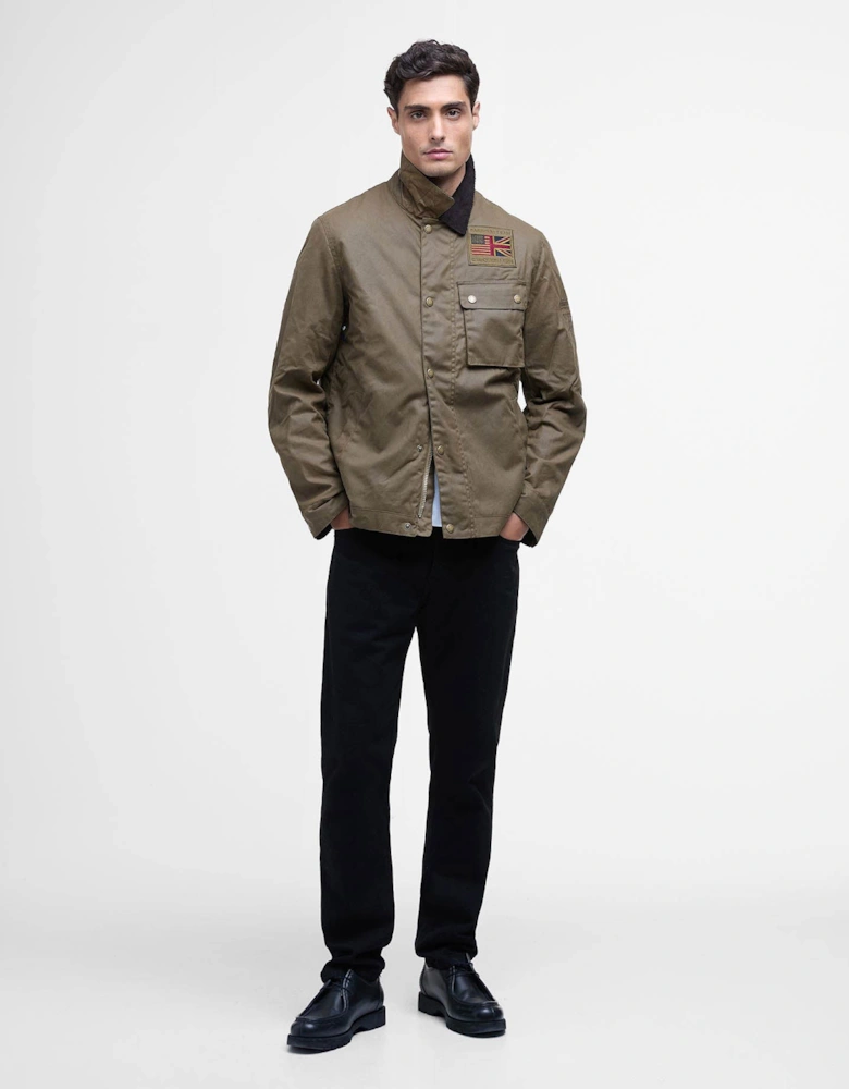 Workers Wax Mens Jacket - Sand