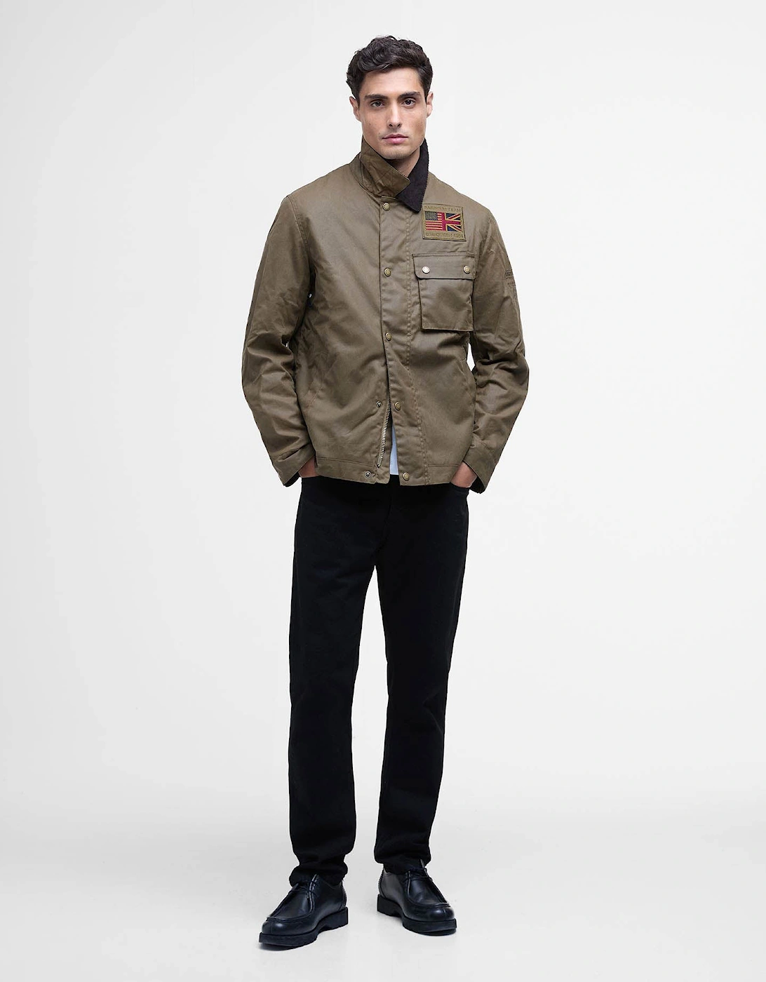 Workers Wax Mens Jacket - Sand