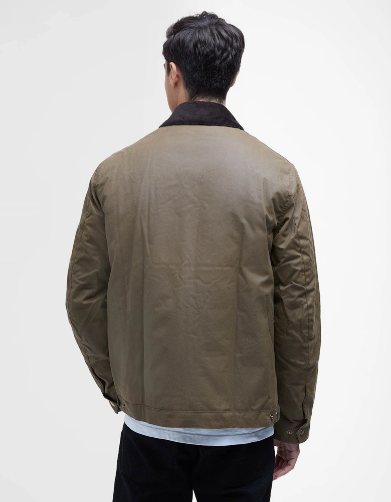 Workers Wax Mens Jacket - Sand