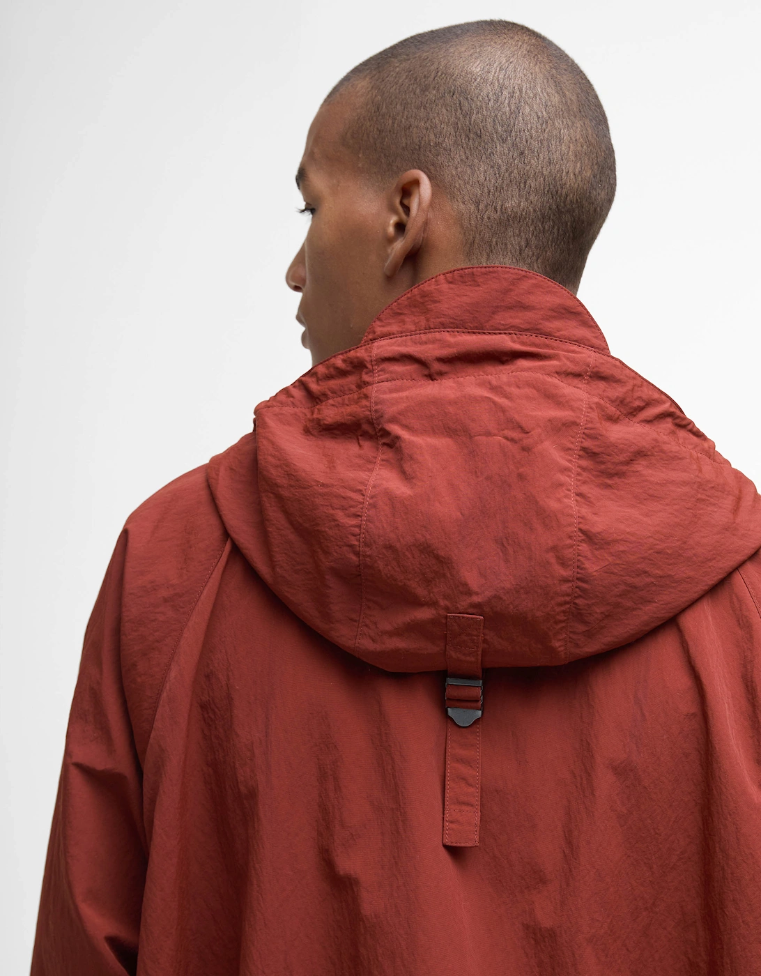 Rig Mens Showerproof Jacket - Fired Brick