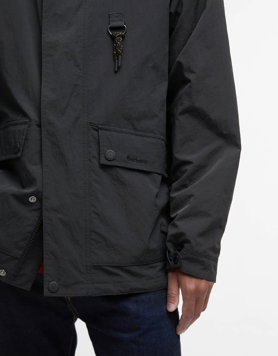 Rig Mens Showerproof Jacket - Black