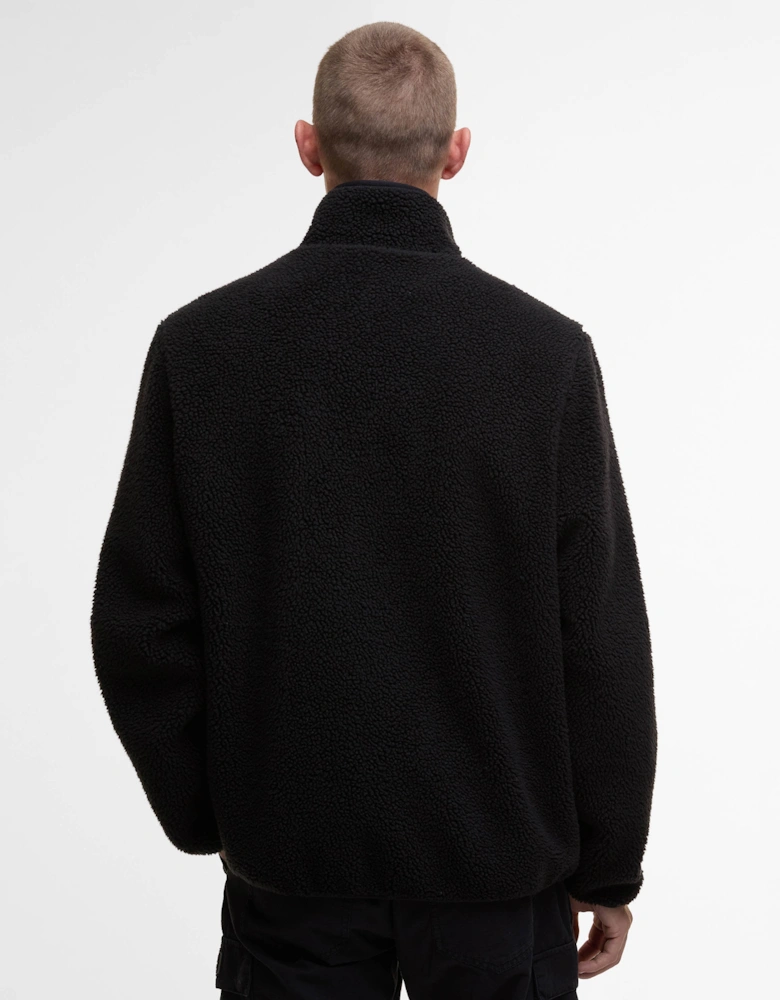 Mossdale Mens Fleece Jacket - Black