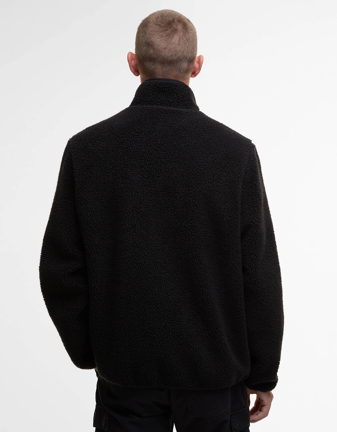 Mossdale Mens Fleece Jacket - Black