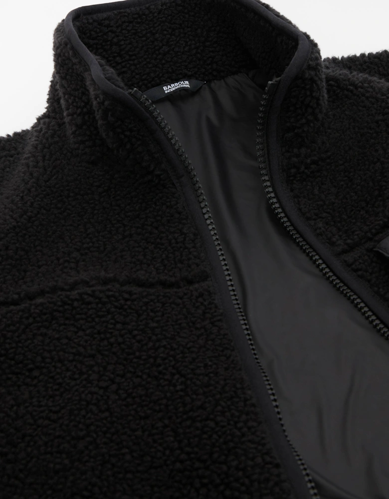 Mossdale Mens Fleece Jacket - Black