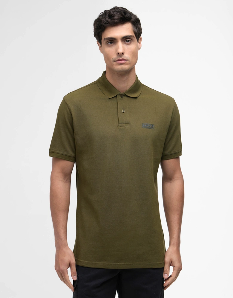 Essential Short Sleeve Mens Polo - Light Sage