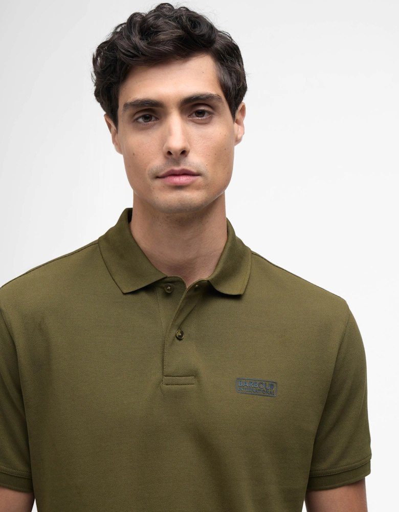 Essential Short Sleeve Mens Polo - Light Sage