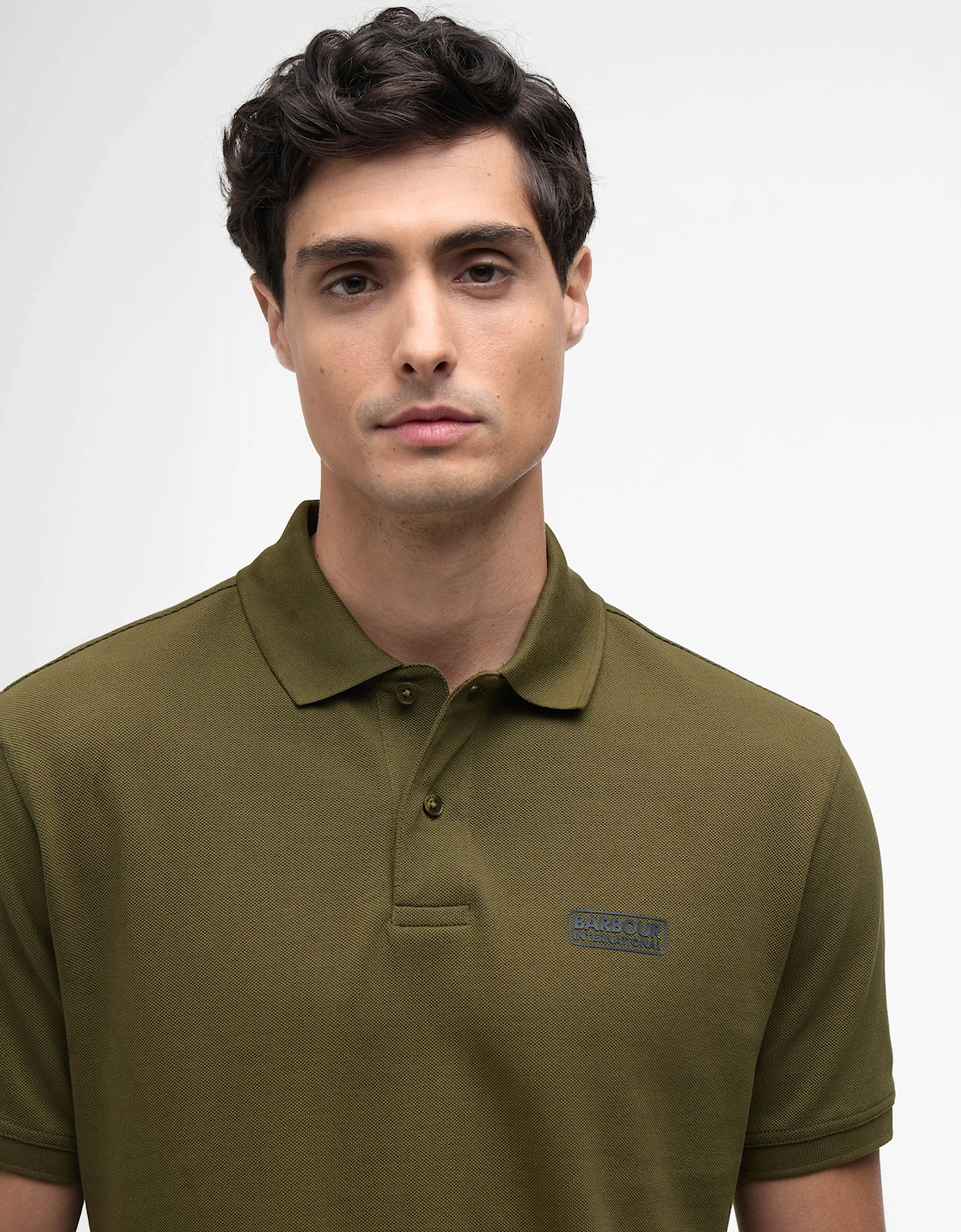 Essential Short Sleeve Mens Polo - Light Sage