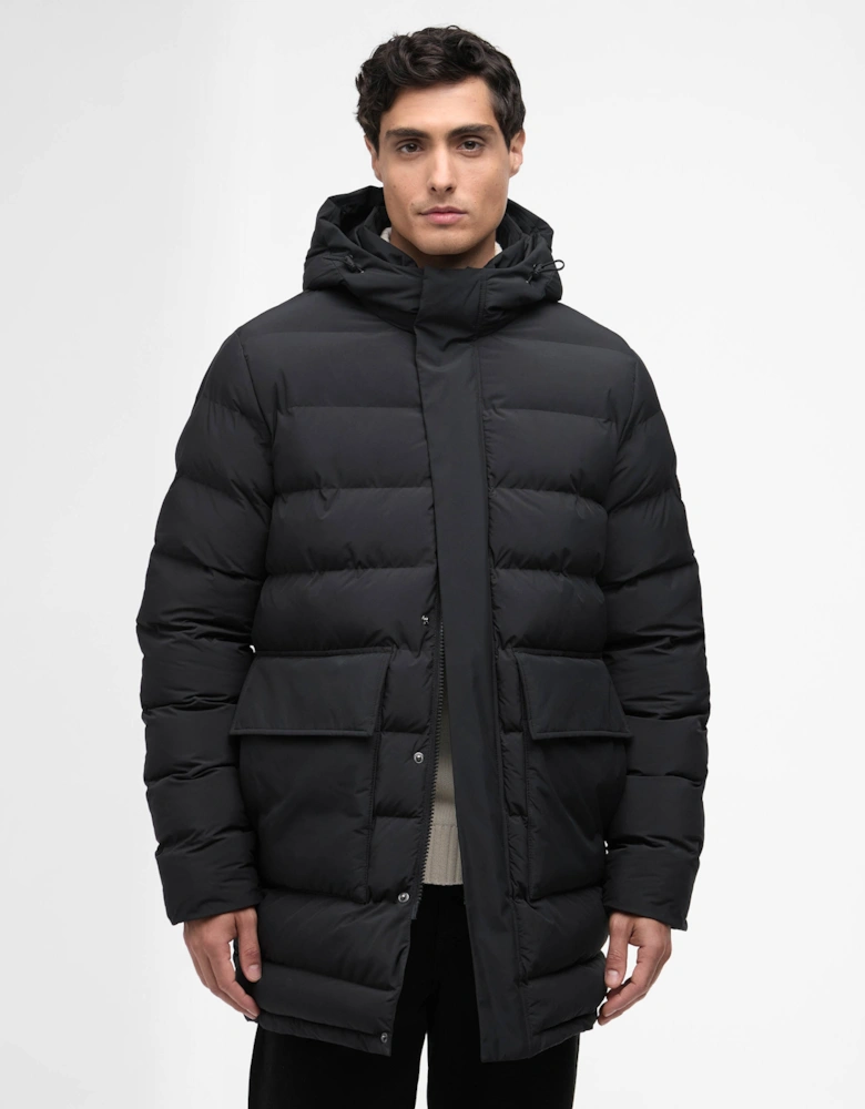 Dalesmith Mens Puffer Jacket - Black