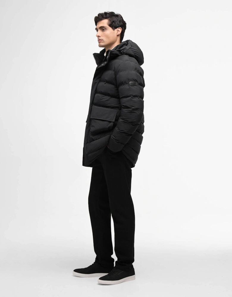 Dalesmith Mens Puffer Jacket - Black