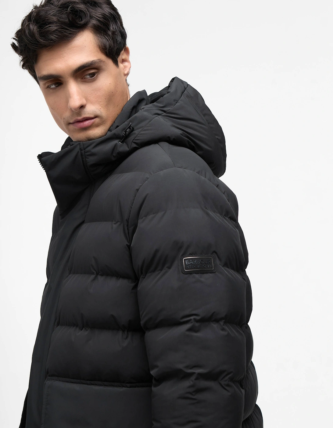 Dalesmith Mens Puffer Jacket - Black