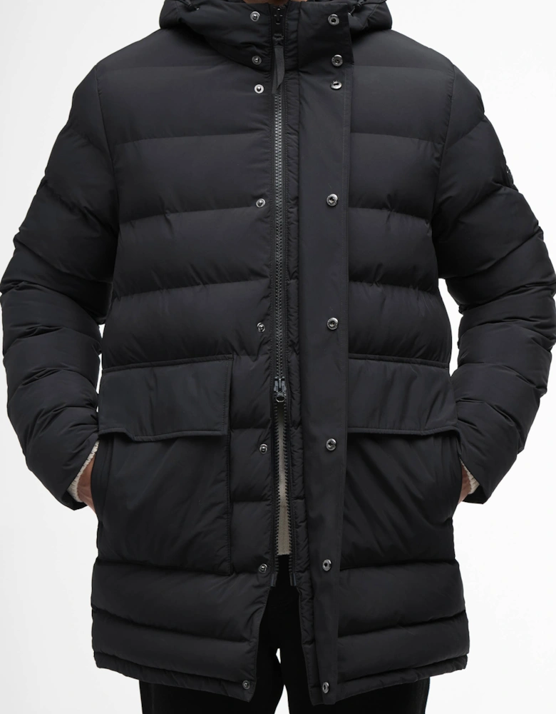 Dalesmith Mens Puffer Jacket - Black