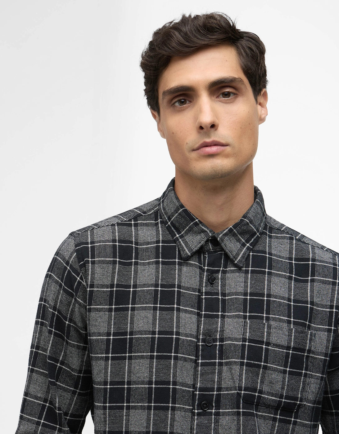 Basset Mens Shirt - Black