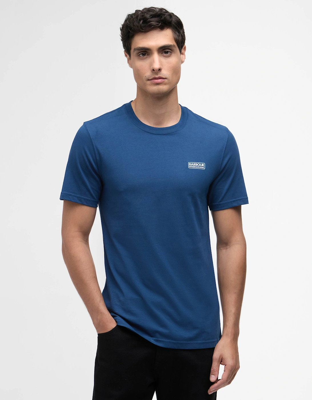 Small Logo Mens T-Shirt - Insignia Blue, 6 of 5