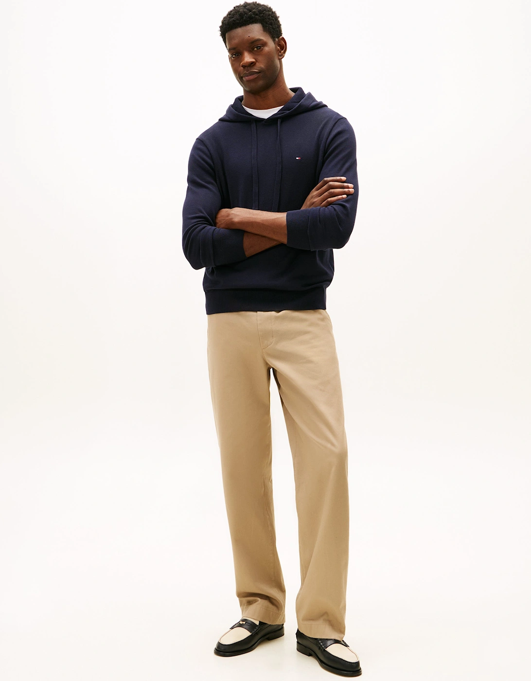 Essential Cotton Mens Hoodie - Desert Sky