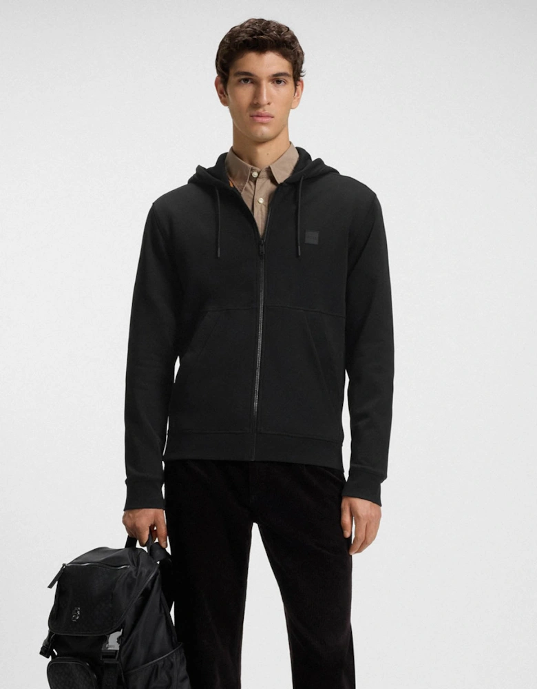 BOSS Orange Zetalky Mens Full Zip Hoodie - Black 001