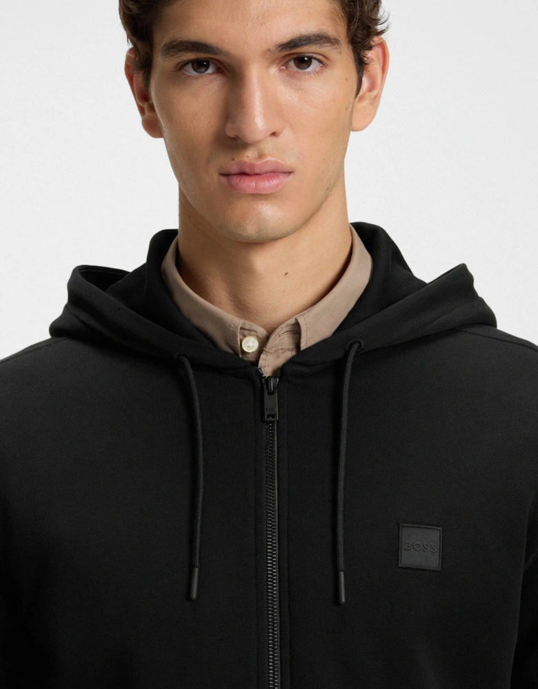 BOSS Orange Zetalky Mens Full Zip Hoodie - Black 001