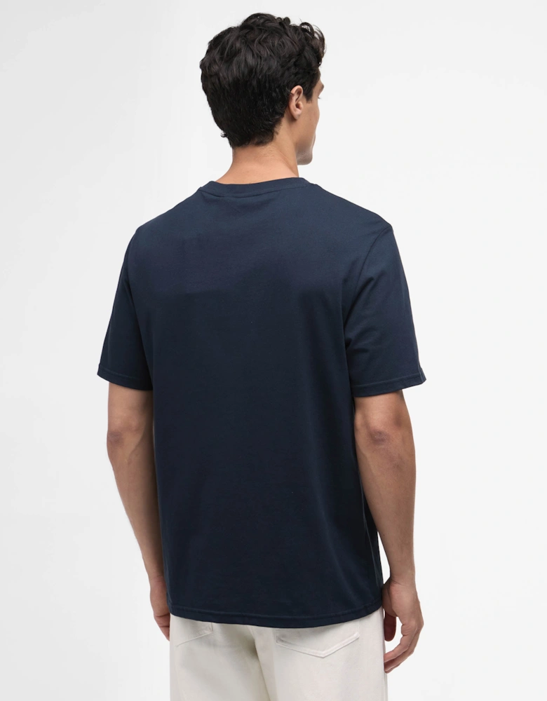 Mens Essential Graphic T-Shirt - Navy