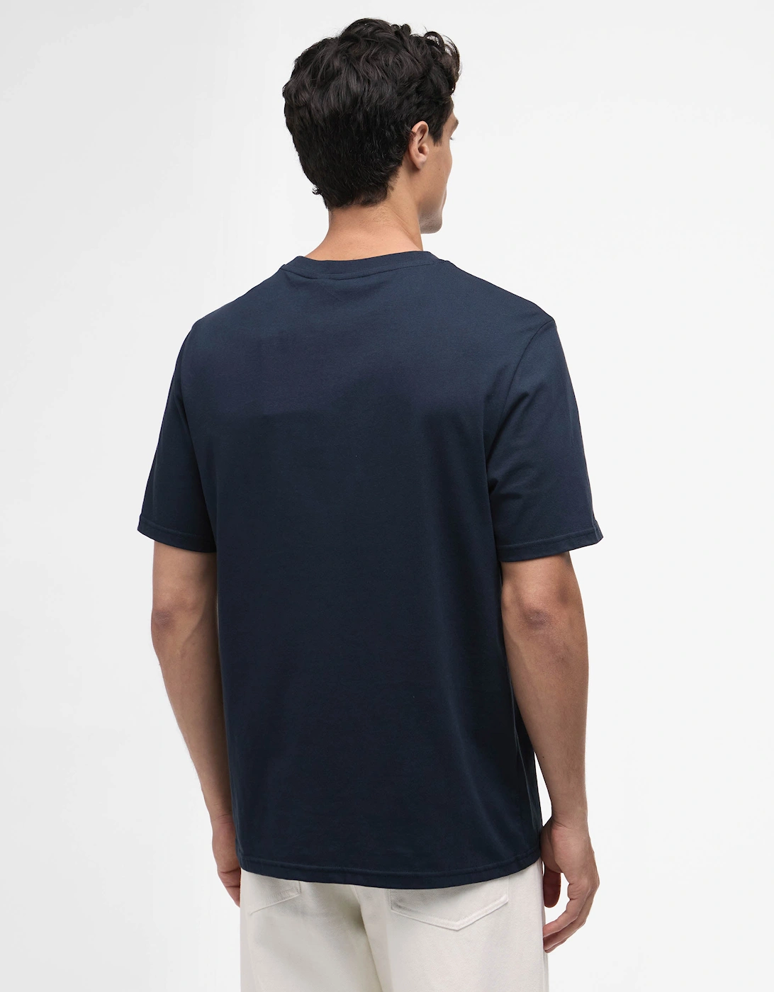 Mens Essential Graphic T-Shirt - Navy