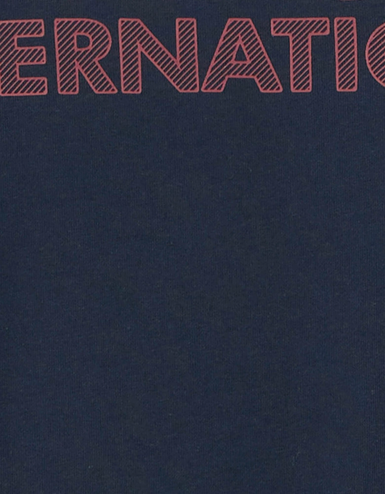 Mens Essential Graphic T-Shirt - Navy