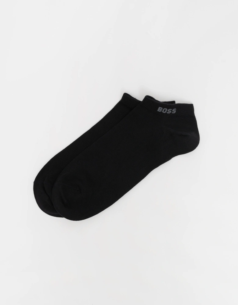BOSS Orange 5-Pack Mens Cotton-Blend Ankle Socks  - Black 001