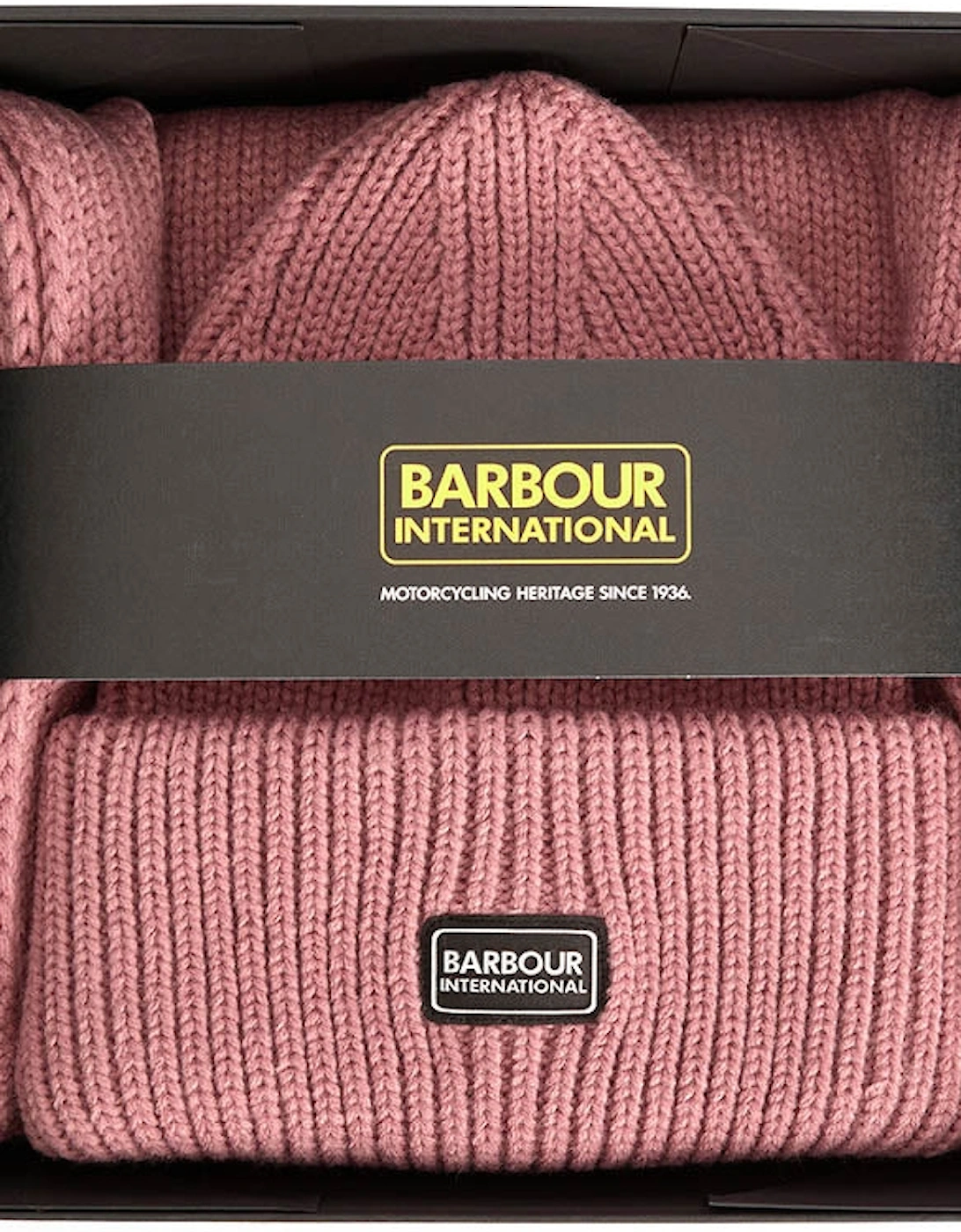 Womens Juliana Beanie & Scarf Gift Set - Raspberry, 2 of 1