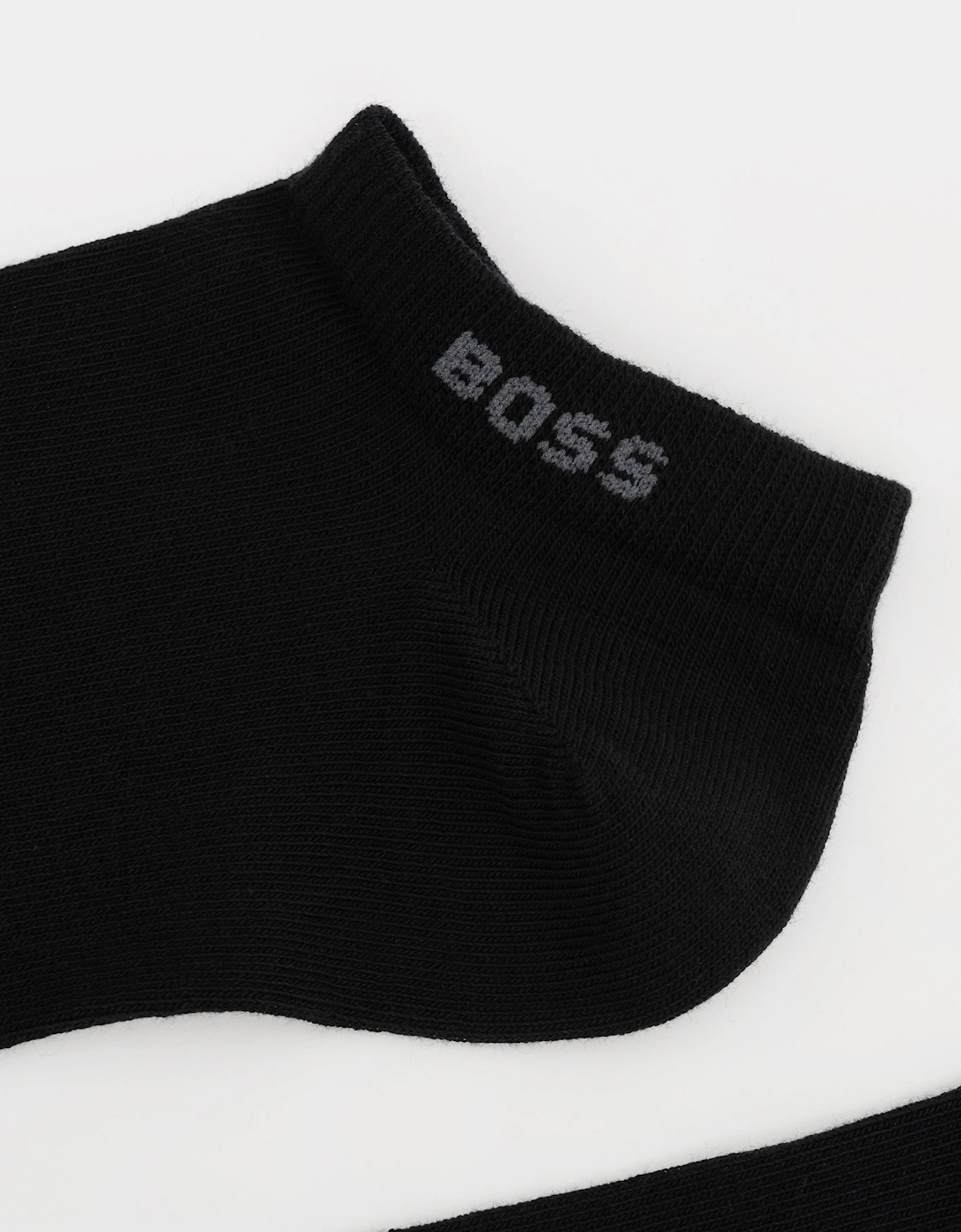BOSS Orange 5-Pack Mens Cotton-Blend Ankle Socks  - Black 001