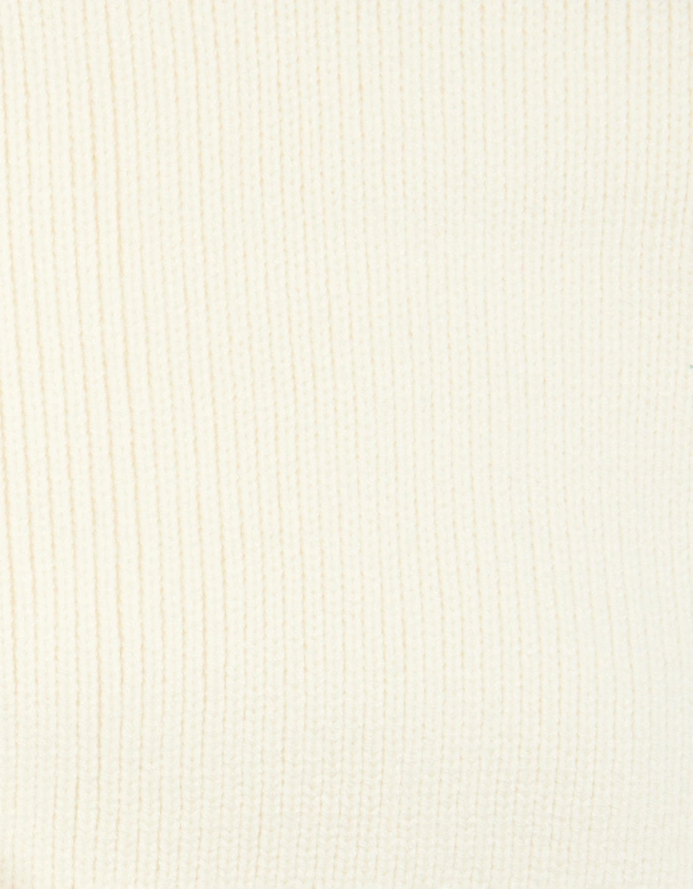 Mallory Beanie & Scarf Gift Set - Optic White