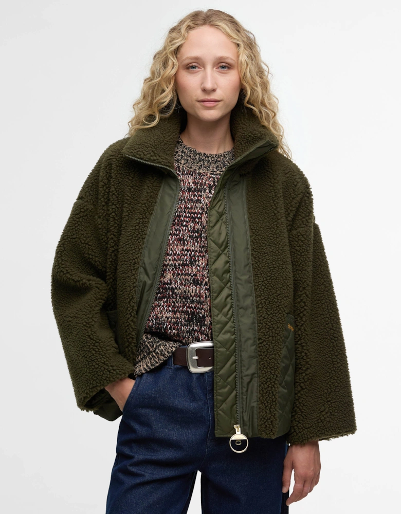 Brawby Womens Fleece - Olive
