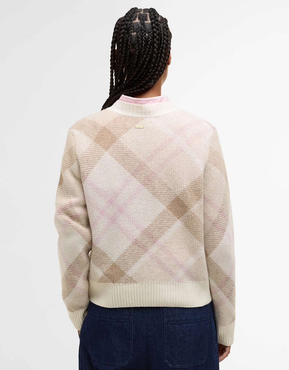 Sara Womens Knitted Jumper - Multi