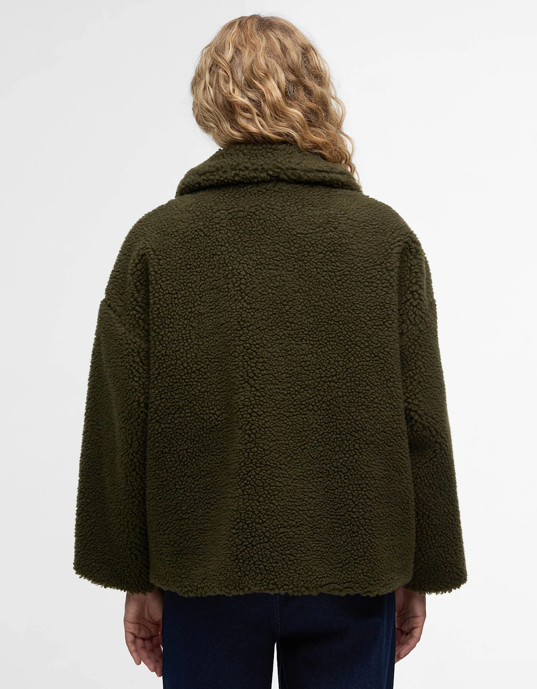 Brawby Womens Fleece - Olive