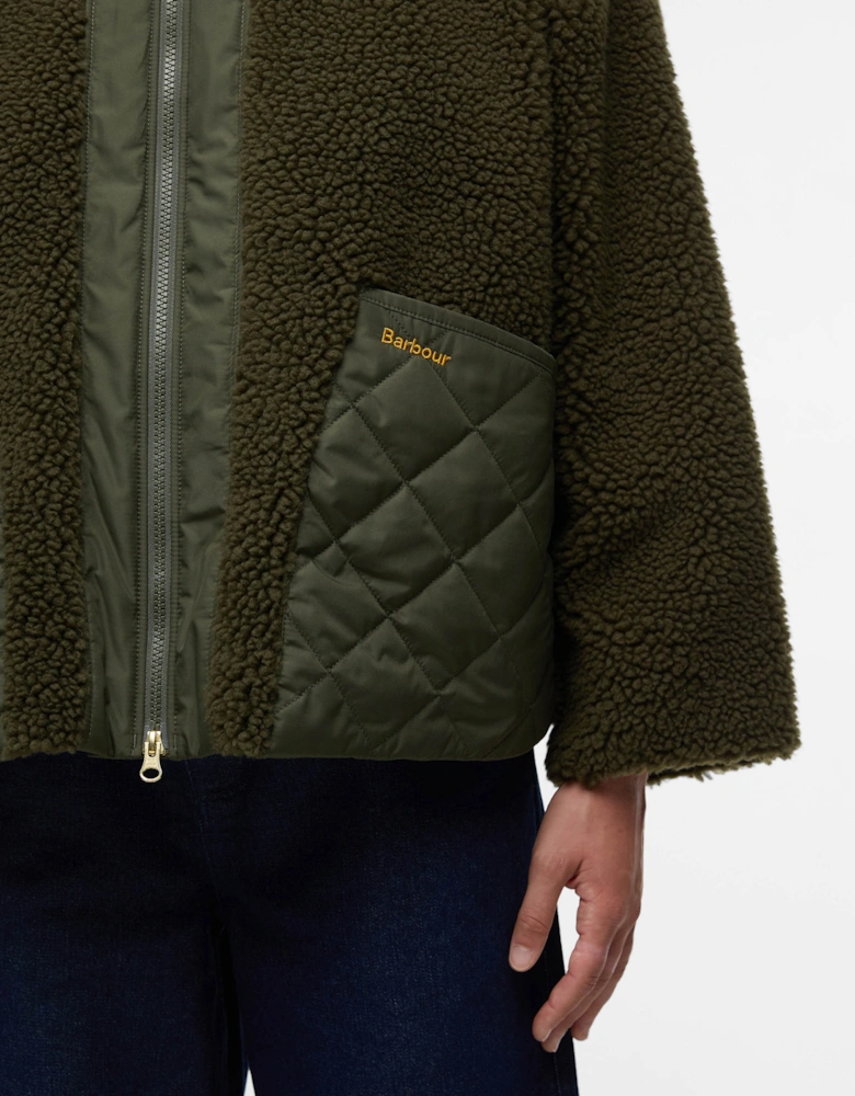 Brawby Womens Fleece - Olive