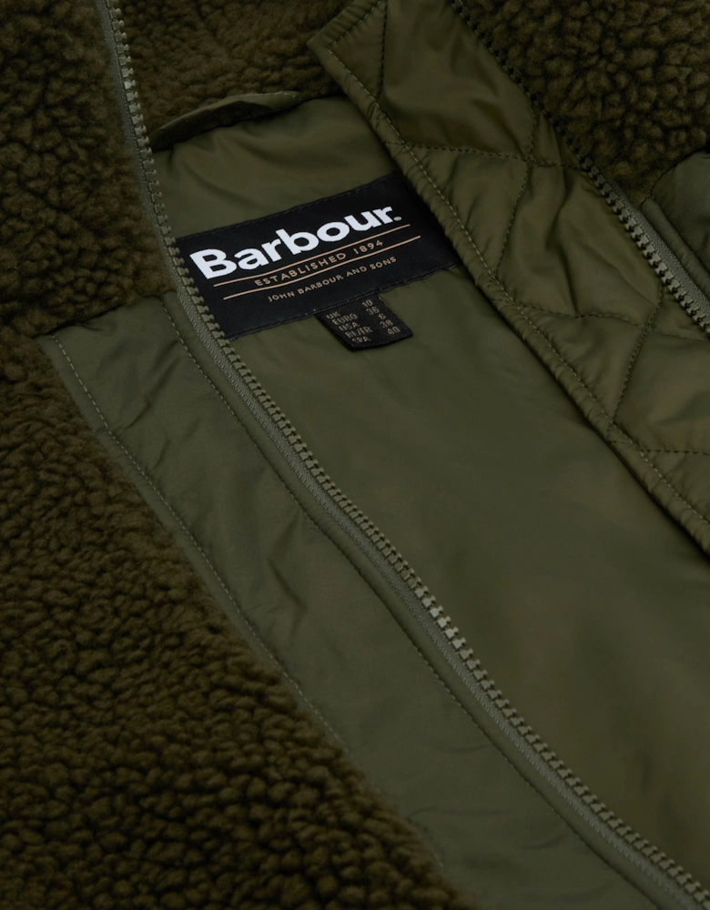 Brawby Womens Fleece - Olive