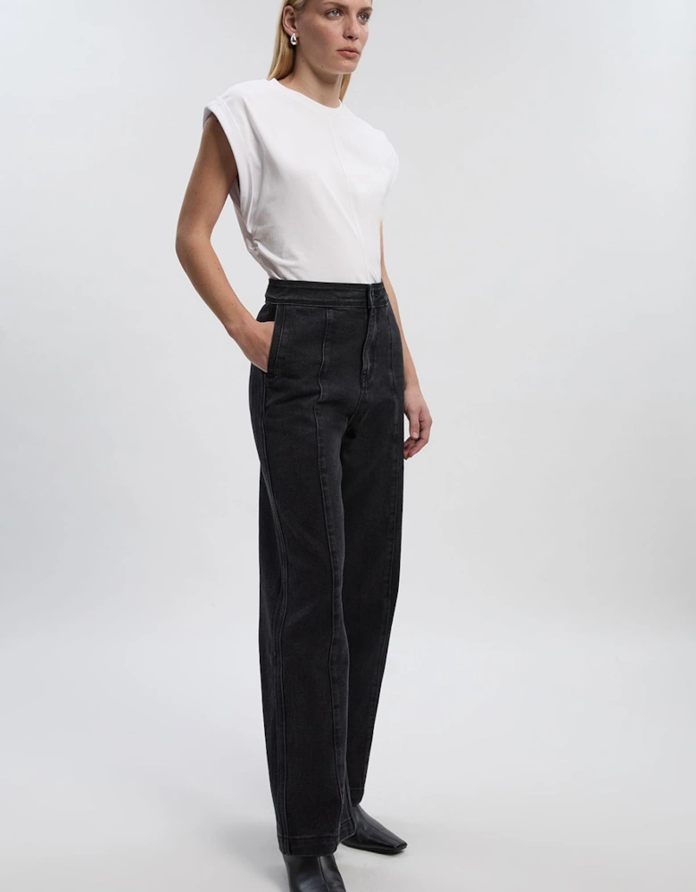 Denim Straight Leg Jean