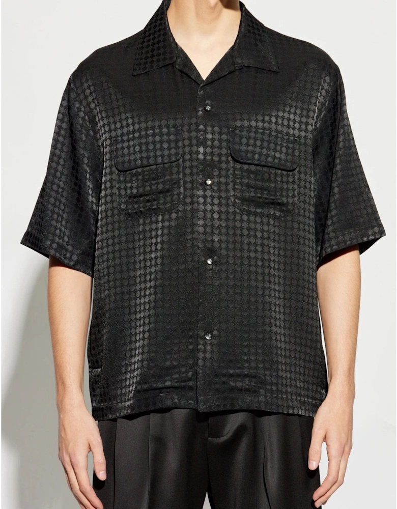 MA QUAD JACQUARD CAMP SHIRT