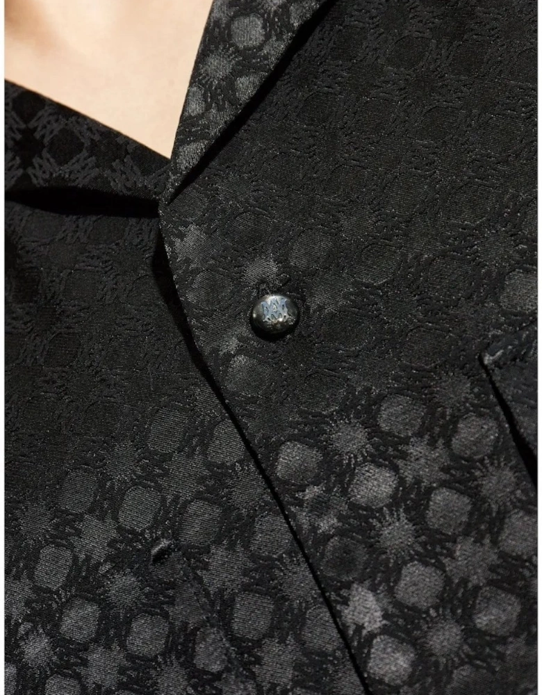 MA QUAD JACQUARD CAMP SHIRT