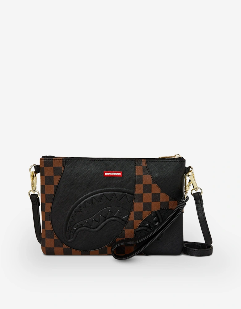 Kids Jet Stream Crossover Clutch in Black (25cm)