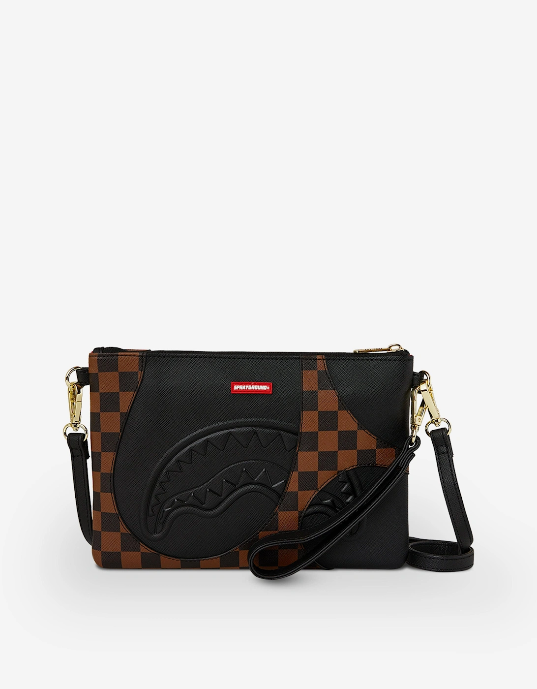 Sprayground Girl's Sprayground Kids Jet Stream Crossover Clutch in Black (25cm)